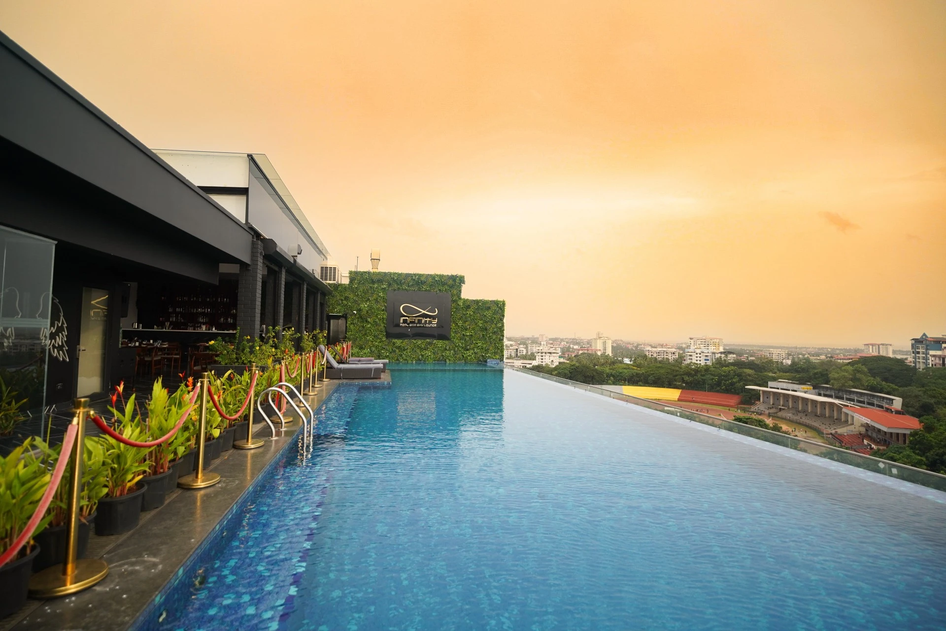 Infinity Pool Side Sky Lounge